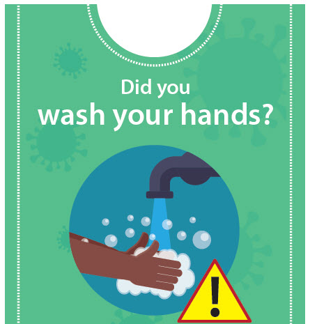 Did you wash your hands?