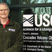 Dr. Jon Major, Scientist-in-Charge of the U.S. Geological Survey Cascades Volcano Observatory.