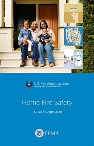 home fire safety brochure cover