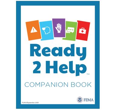 Cover page for Ready 2 Help Companion Book