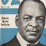 Detail of William Levi Dawson, Jet Magazine Cover