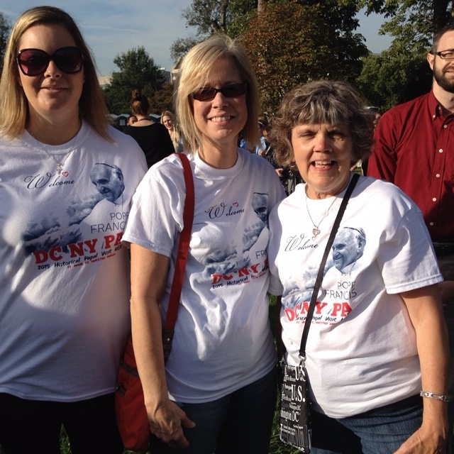 Three generations came from Indianapolis to see Pope Francis