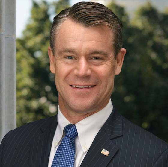 Senator Todd Young Portrait