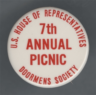 7th Annual Picnic, U.S. House of Representatives, Doormens Society Lapel Pin