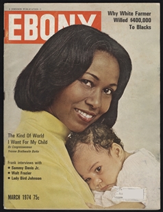 Yvonne Brathwaite Burke, Ebony Magazine Cover