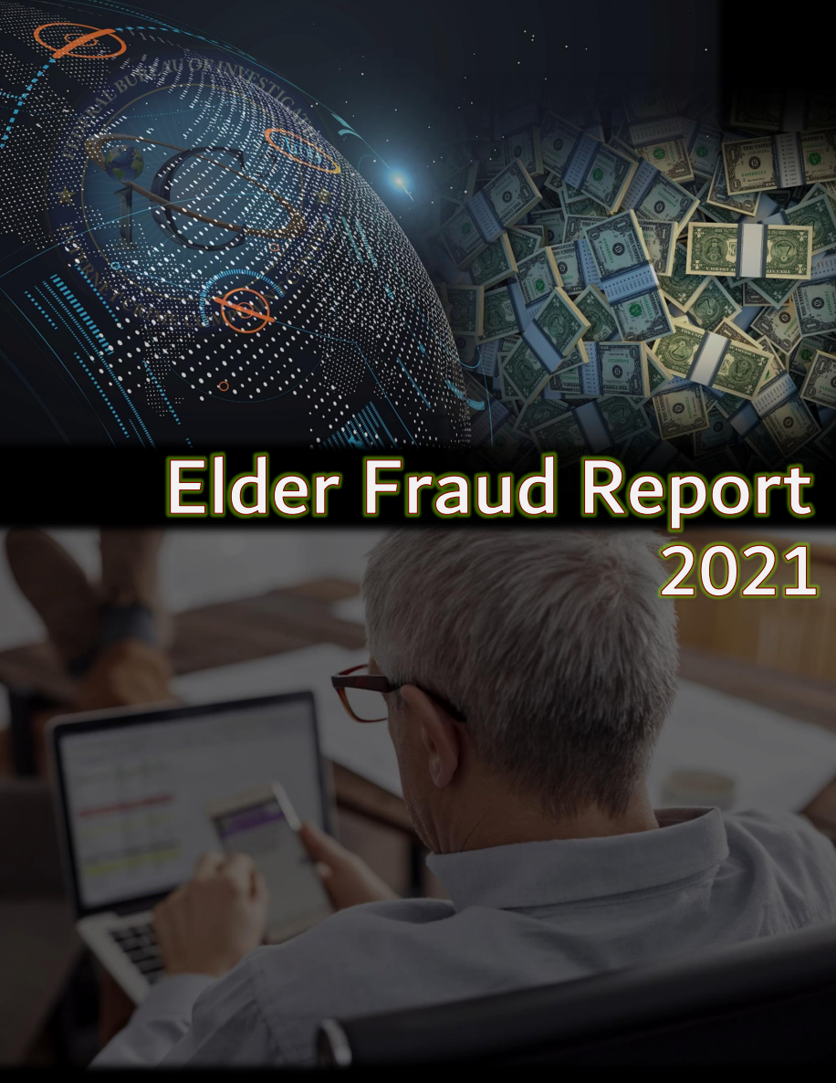 2021 Internet Crime Complaint Center Elder Fraud Report Cover