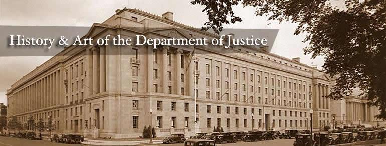 Historic image of RFK Main Justice Building -- History and Art of the Department of Justice