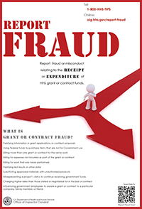 Grant Fraud Poster