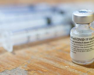Vial of the COVID-19 Vaccine