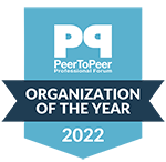PeerToPeer Top 30 2022 badge
