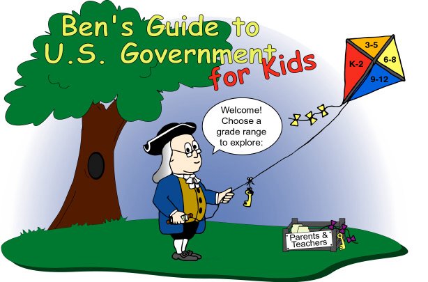 Ben's Guide to U.S. Government for Kids (Image Map)
