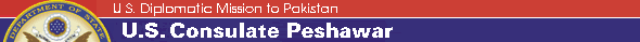 U.S. Consulate Peshawar Banner