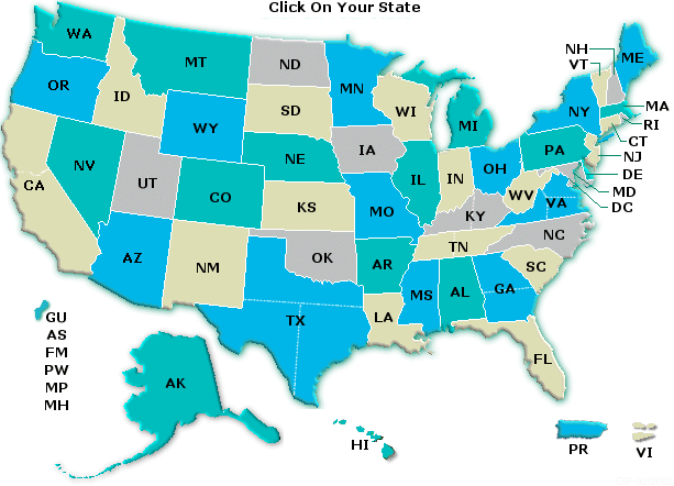 Click on your state