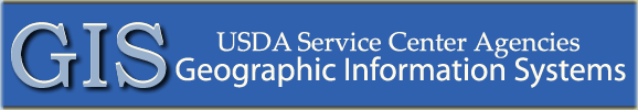 United States Department of Agriculture Service Center Agencies Geographic Information Systems