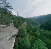 View from cliff in the Big South Fork National Recreation Area