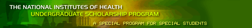 The NIH Undergraduate Scholarship Program
