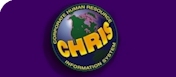 
CHRIS Portal Logo:  
Spinning globe superimposed with the CHRIS acronym, 
surrounded by the words 'Corporate Human Resource Information System.'

Clicking this logo anywhere within this website will bring you back to this page.


