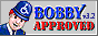Bobby Approved (v 3.2) symbol linked to Bobby's Home Page