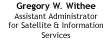 Gregory W. Withee, Assistant Administrator for Satellite and Information Services