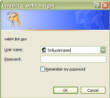 Login Window Example - click to view larger image...