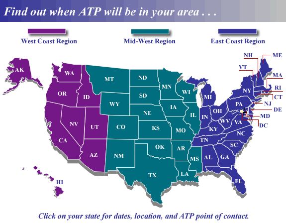 ATP In Your Area