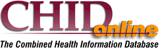 CHID Online: The Combined Health Information Database
