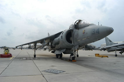 Training Squadron Retires Original Harrier