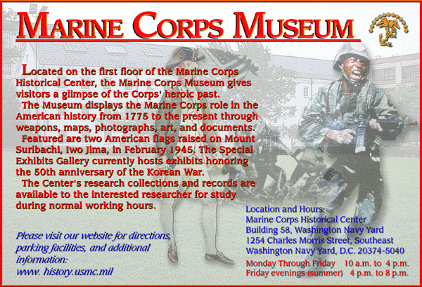 Marine Corps Museum Ad