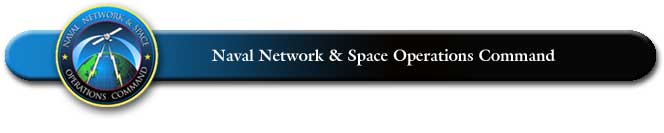 Naval Network and Space Operations Command banner and logo