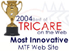  2004 best of Tricare on the web - Most Innovative