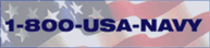 Picture: Flag with 1-800-USA-NAVY Phone number.