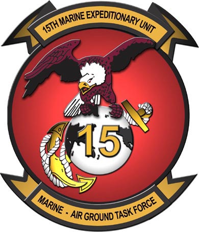 This is the logo for the 13th Marine Expeditionary Unit.  Clicking on it will take you to their web page.