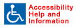 Accessibility Help and Information logo