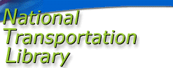 National Transportation Library logo