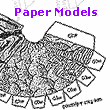 Link to paper models. Image shows a volcano paper model.