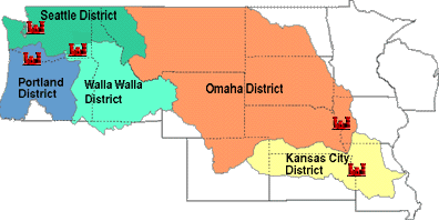 NWD's Districts Map