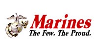Marines, The Few, the Proud graphic that links to the Official Marine Corps website. 