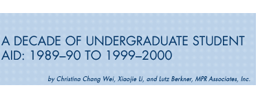 A Decade of Undergraduate Student Aid: 1989-90 to 1999-2000