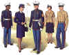 Enlisted Dress Uniform Plates