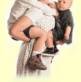 Mother with children graphic