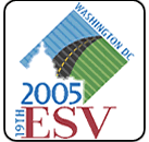 Enhanced Safety of Vehicles 2005 banner