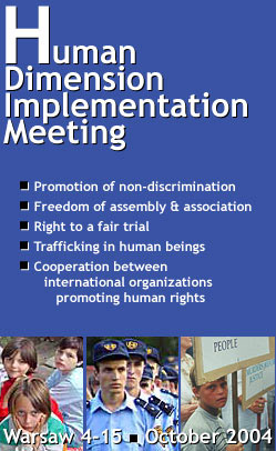 Human Dimension Implementation Meeting