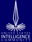 United States Intelligence Community Icon, representing the fifteen members of the US Intelligence Community working together to produce a pivotal information advantage to secure America's future.