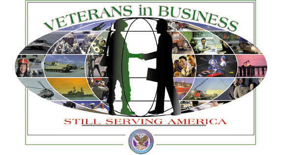 image of soldier and businessman shaking hands