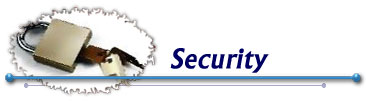 Security Banner with Picture of Lock With Set of Keys