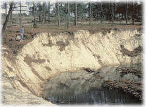 Picture of a sinkhole