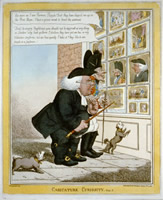 G. M. (George Moutard) Woodward, engraver. Caricature curiosity.