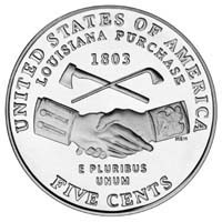 Peace Medal Nickel reverse