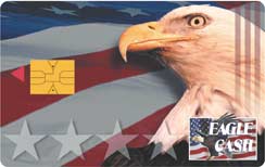 Image of an Eagle Cash card