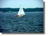 Sailboat on the Patuxent River